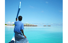 Conrad Maldives boat ride